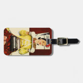 Hoesje Girl Bagagelabel (Voorkant horizontaal)