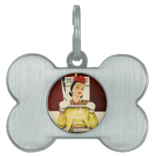 Hoesje Girl Huisdieren Naamplaatje