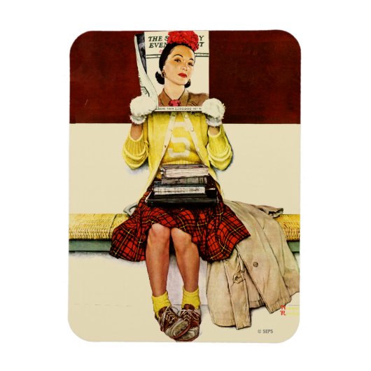 Hoesje Girl Magneet (Verticaal)