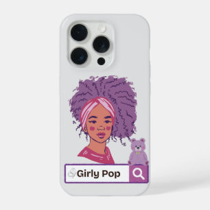 Hoesje Girly pop Teddy Beer iPhone 15 Pro Hoesje