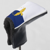 Hoesje Golf Head van de Azoren Golfheadcover (3/4 voorkant)
