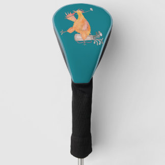 Hoesje Golfing Rooster Driver Golfheadcover