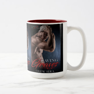 Hoesje Graves Book van Drew Sera opslaan - Hoesje Tweekleurige Koffiemok