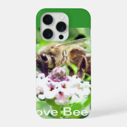 Hoesje - Honingbij op Bloesem iPhone 15 Pro Hoesje