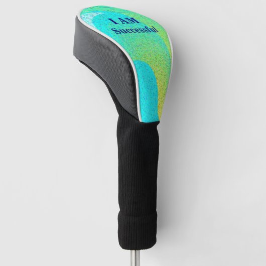 Hoesje "I AM"-driver Golfheadcover (Schuin)
