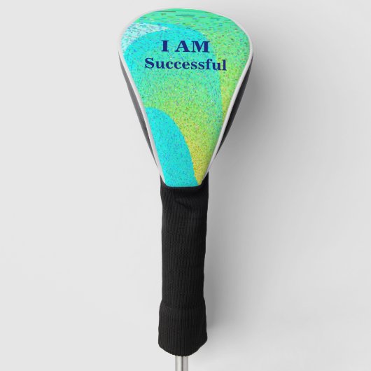 Hoesje "I AM"-driver Golfheadcover (Voorkant)