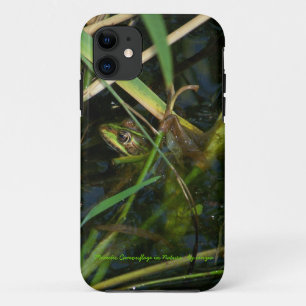 Hoesje iPhone 5 met afbeelding van een groene mime