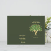 Hoesje Life Mitzvah-programma (Staand voorkant)