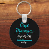 Hoesje Manager aan de gang Sleutelhanger (Voorkant)