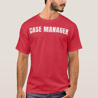 Hoesje Manager Funny Job Title Vorderingen Verjaar T-shirt