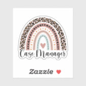 Hoesje Manager Gift Social Worker Sticker (Vel)