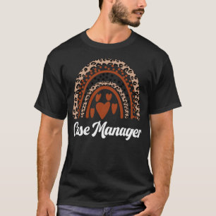 Hoesje Manager Rainbow Leopard Gift 12 T-shirt