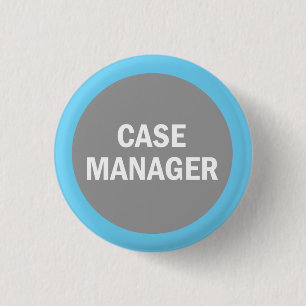 Hoesje Manager ziekenhuislogo Ronde Button 3,2 Cm