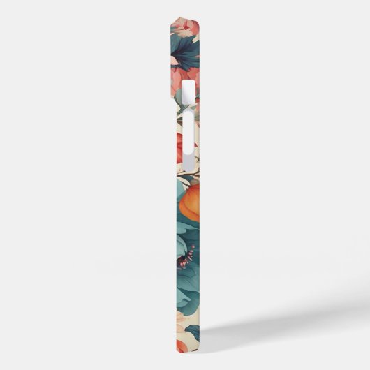 Hoesje-Mate, Apple iPhone 14, Bloemen Case-Mate iPhone Case (Achterkant / Links)