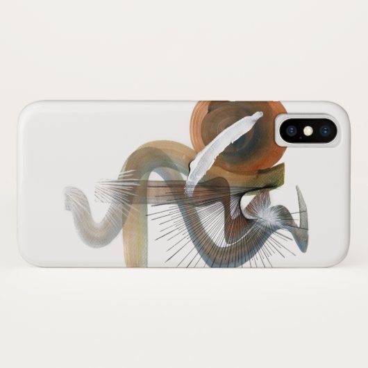 Hoesje-Mate Barely daar iPhone X Hoesje (Achterkant (horizontaal))