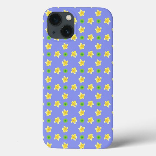 Hoesje-Mate iPad Case: Primroses op Violet Blue Case-Mate iPhone Case (Achterkant)