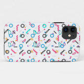 Hoesje-Mate iPhone Case met Abstract Geometric (Achterkant (horizontaal))