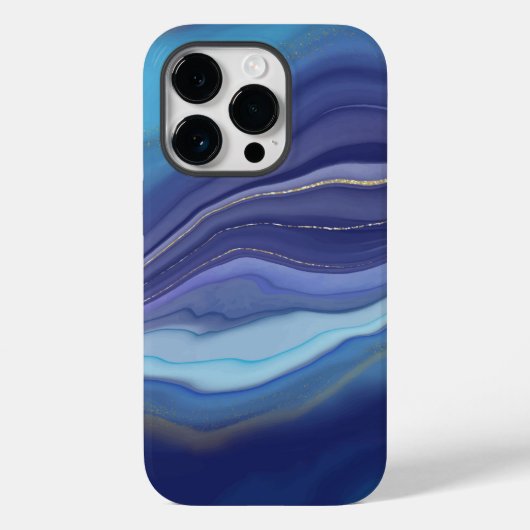 Hoesje-Mate iPhone-draagtas voor Agate Pattern Case-Mate iPhone Case (Achterkant)