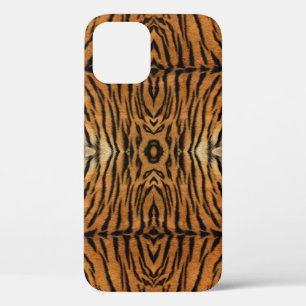 Hoesje-Mate iPhone -Mate pelpatroon tijger 12 Hoesje