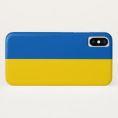Hoesje-Mate iPhone: Oekraïense vlag (Oekraïne) Case-Mate iPhone Case (Achterkant (horizontaal))