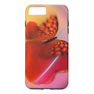 Hoesje-Mate Tough iPhone 7 Plus Hoesje/Butterfly iPhone 8 Plus / 7 Plus Hoesje