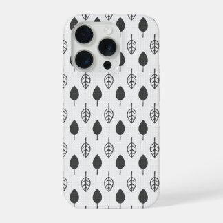 hoesje met bladeren iPhone 15 pro hoesje