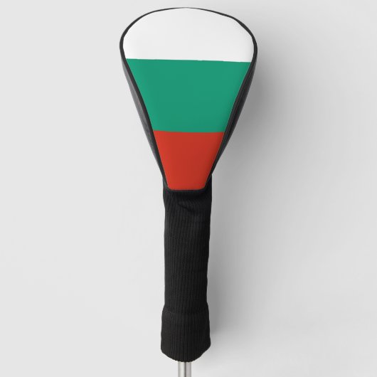 Hoesje met Bulgaarse vlag Golfheadcover (Voorkant)