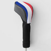 Hoesje met de vlag van Frankrijk Golfheadcover (Schuin)