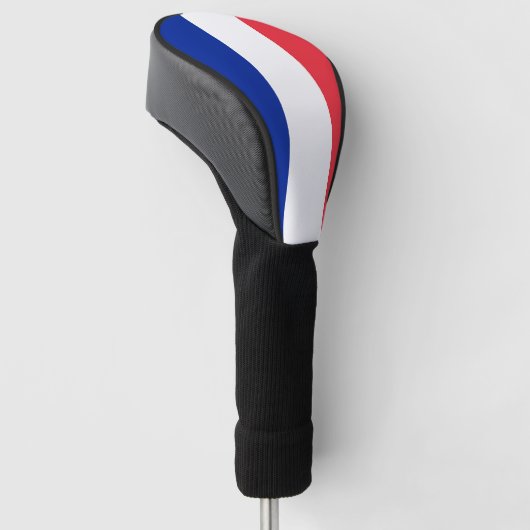 Hoesje met de vlag van Frankrijk Golfheadcover (Schuin)