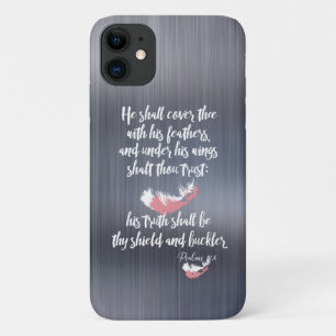 Hoesje met Zijn Veren Psalmen KJV Bijbelvers