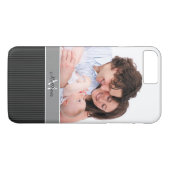 Hoesje: Monogram foto Case-Mate iPhone Case (Achterkant (Horizontaal))
