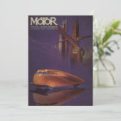  Hoesje motormagazijn, Futuristic City Car (Staand voorkant)