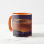  Hoesje motormagazijn, Futuristic City Car Mok (Voorkant links)