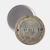 Hoesje rioolmangat magneet (Voorkant / Achterkant)