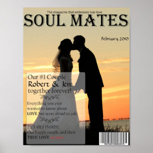 Hoesje Soul Mates Magazine Poster