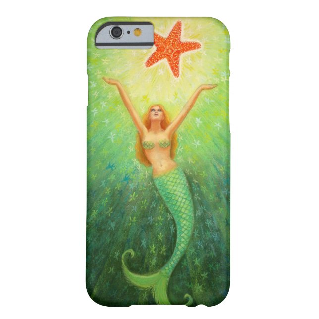 Hoesje Star iPhone 6 van Mermaid (Achterkant)