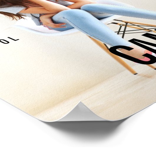 Hoesje Trendy Magazine geïnspireerd Afstuderen Pos Poster (Hoek)