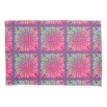 Hoesje Trippy Hearts Pillow
