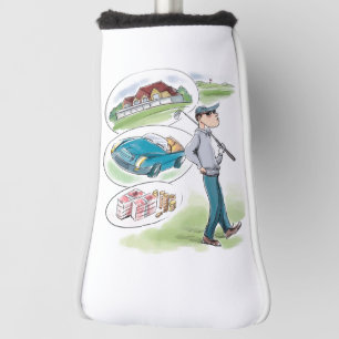 Hoesje uw schommel: golfhoofd Hoesjes Golfheadcover