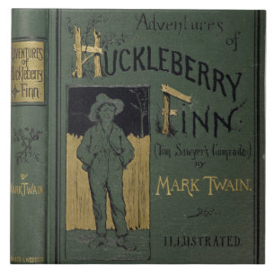Hoesje van "Aventures of Huckleberry Finn" door Ma Tegeltje