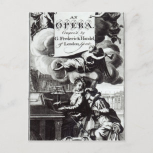 Hoesje van blad Music voor Julius Caesar Briefkaart