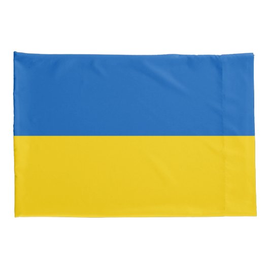 Hoesje van de Oekraïense vlag (Oekraïne) Kussensloop (Achterkant-Rechts)