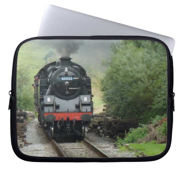 Hoesje van de stuurmachinetrainmachine laptop sleeve (Voorkant)