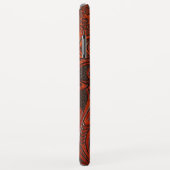 Hoesje van geboost leder (Achterkant/rechts)