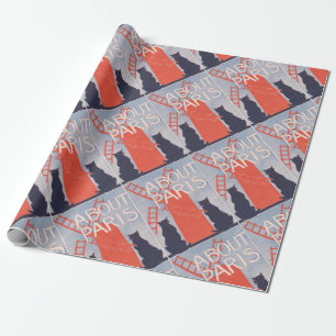  Hoesje van het Boek van Parijs Cadeaupapier