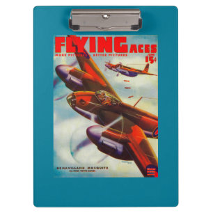 Hoesje van het Flying Aces Magazine 5 Klembord