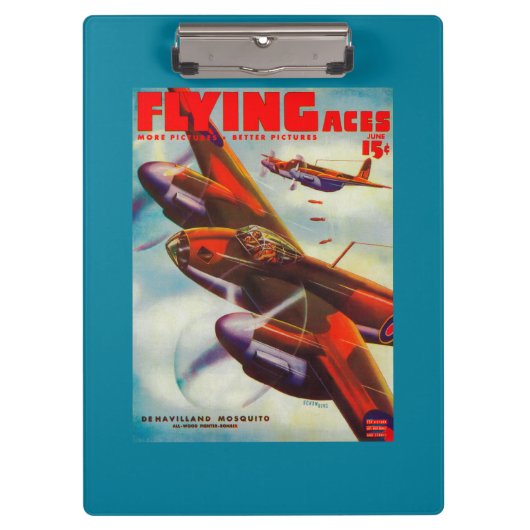 Hoesje van het Flying Aces Magazine 5 Klembord (Voorkant)