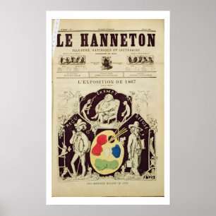 Hoesje van "Le Hanneton", met de afbeelding van he Poster