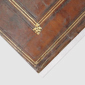 Hoesje van leder tissuepapier (Detail)