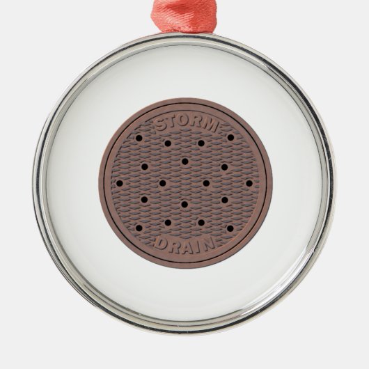 Hoesje van mangat metalen ornament (Voorkant)